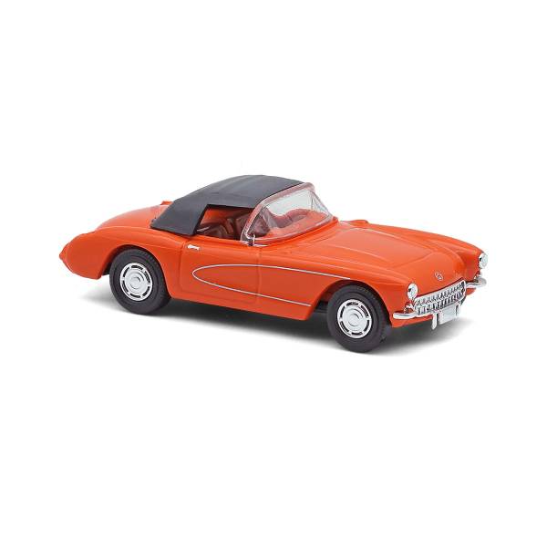 BUSCH 45426 - Chevrolet Corvette orange H0